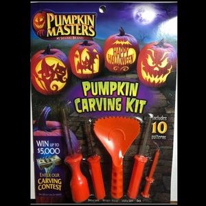 Pumpkin Master Carving Kit (5 Piece Set)